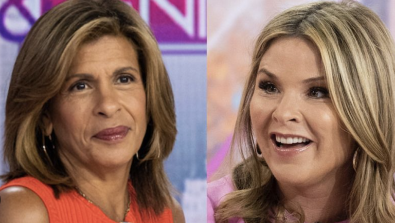 Hoda Kotb raille et roule des yeux à Jenna Bush Hager Live On Air