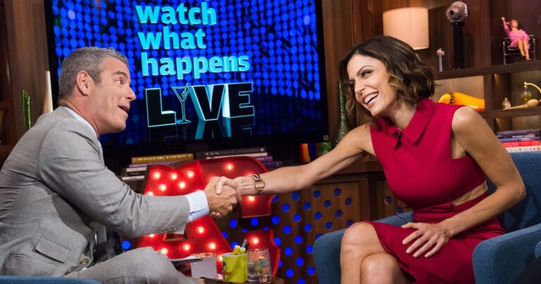 Bethenny Frankel s&rsquo;est sentie « sentimentale » en voyant Andy Cohen « charmant » : « déroutant tout autour »