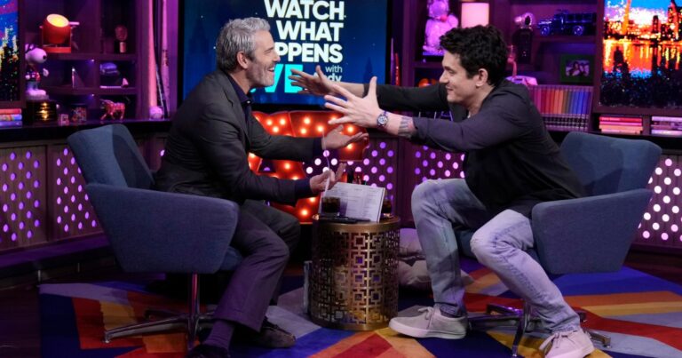 Un objet aveugle suggère qu&rsquo;Andy Cohen et John Mayer sortent ensemble