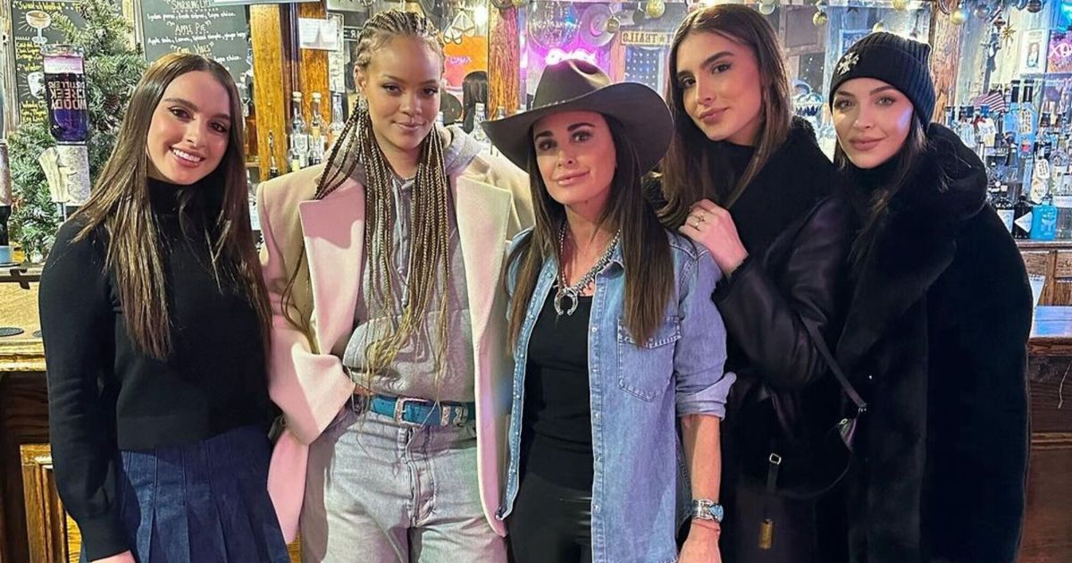 Kyle Richards croise Rihanna à Kemo Sabe