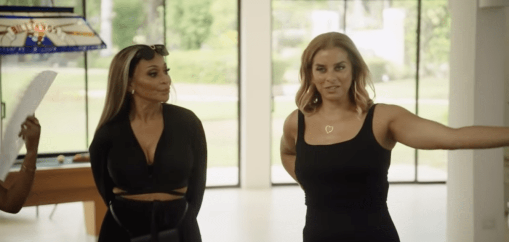 Karen Huger and Robyn Dixon