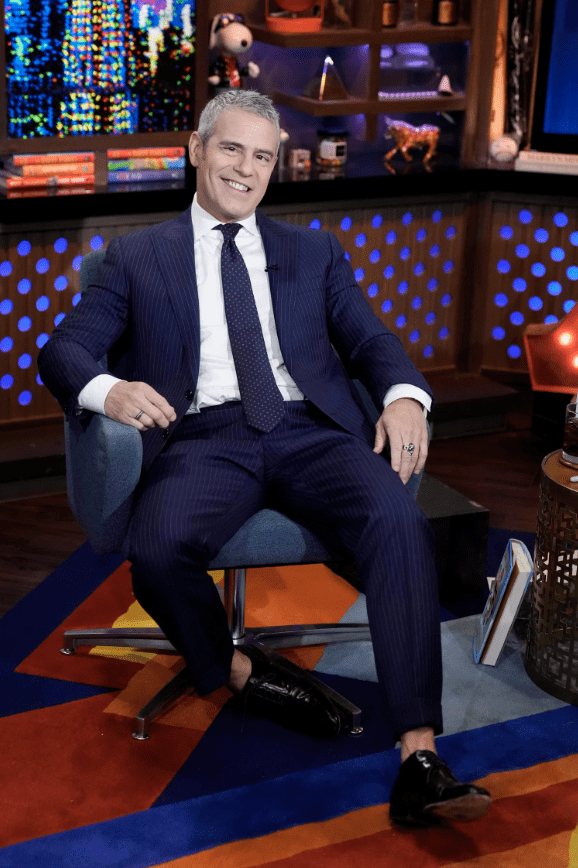 Léa McSweeney et Andy Cohen