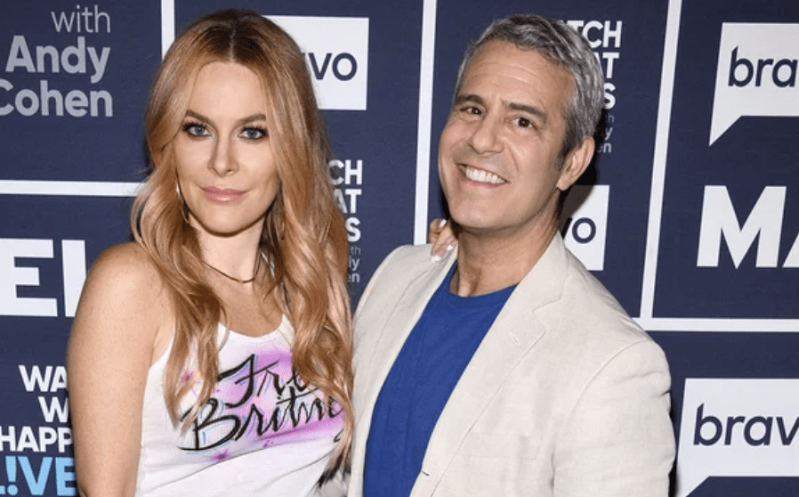 Léa McSweeney et Andy Cohen