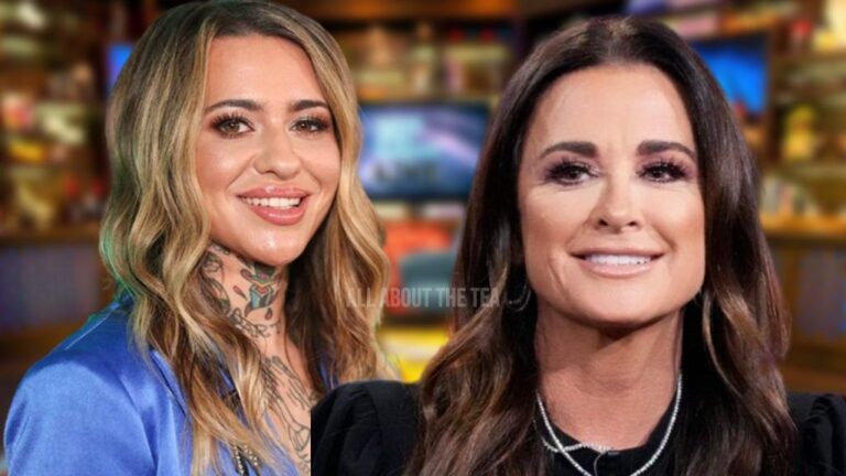 Morgan Wade a repéré un frottement sur le butin et la cuisse de Kyle Richards lors d&rsquo;une apparition sur le tapis rouge