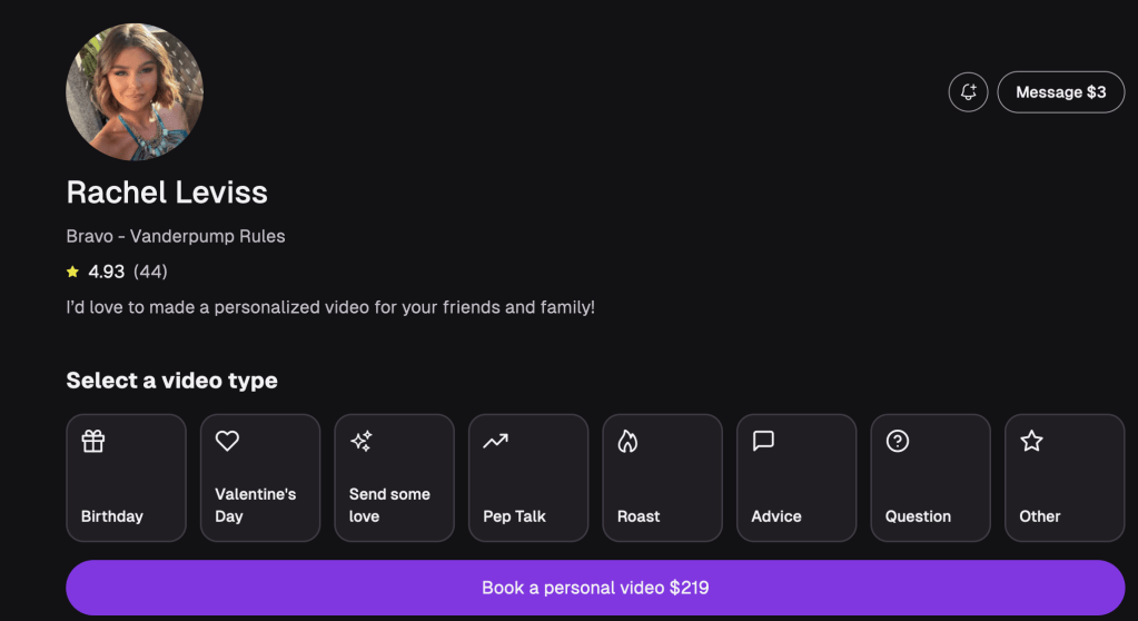 Rachel Leviss camée