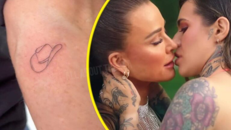 Kyle Richards se fait tatouer en l'honneur de sa petite amie Morgan Wade