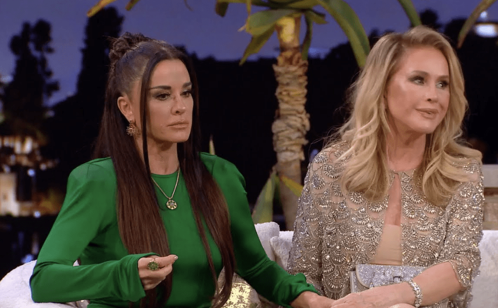 Kathy Hilton and Kyle Richards