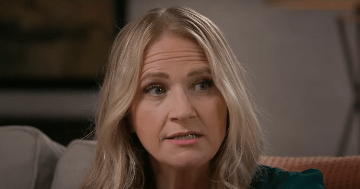 Sister Wives Pourquoi il a fallu si longtemps à Christine pour commenter