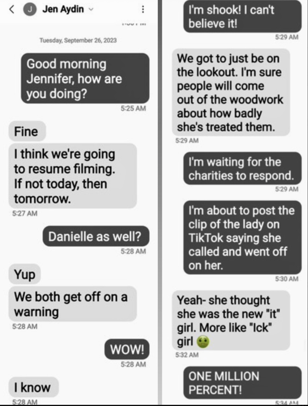 Jennifer Aydin et Teresa Giudice