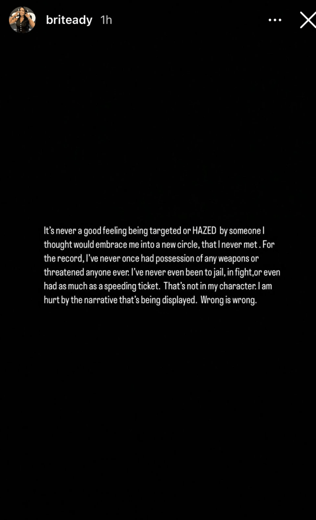 Kenya Moore et Bretagne Eady