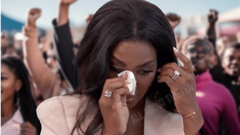 Kenya Moore joue le rôle de victime après avoir été licencié et lance un appel à la sympathie de la communauté NOIRE : « Je suis une mère célibataire »