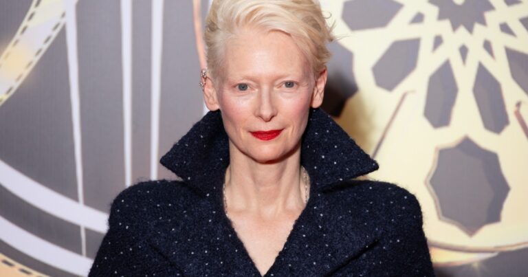Tilda Swinton repérée au spectacle de cabaret londonien de Luann de Lesseps