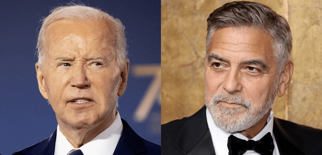 George Clooney et le président Joe Biden