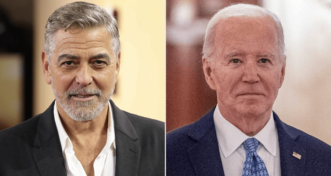 George Clooney et le président Joe Biden