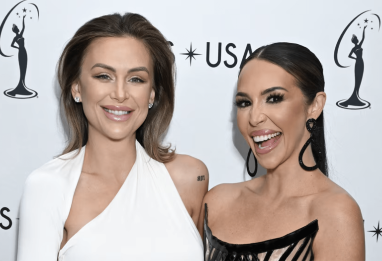 Lala Kent encourage Scheana Shay lors du concours Miss USA