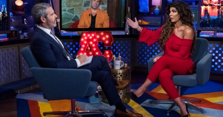 Teresa Giudice sur l'avertissement d'Andy Cohen avant la scène