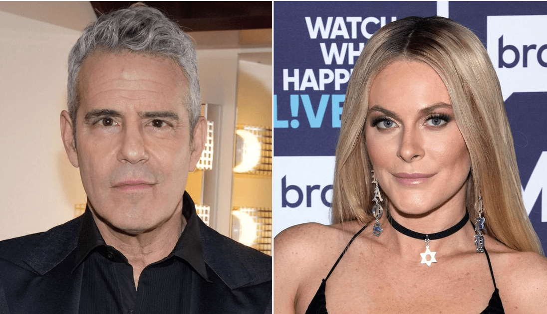 Kelly Dodd et Andy Cohen