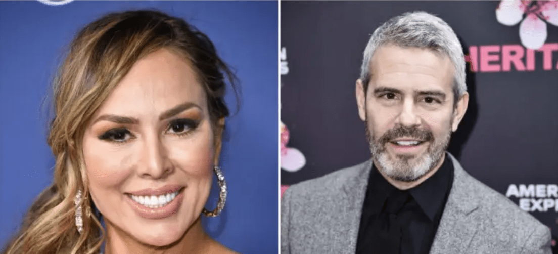 Kelly Dodd et Andy Cohen