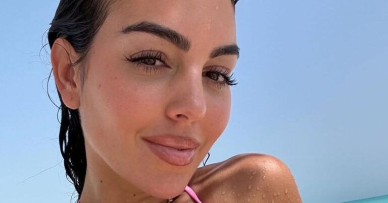 Georgina Rodríguez est une déesse de la plage dans son article récapitulatif de Dubaï