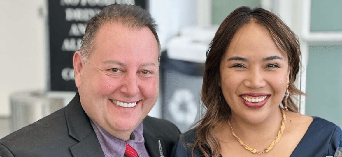 David Toborowsky et Annie Suwan