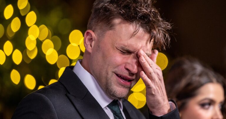 Tom Schwartz lors d'une visite à la maison d'été qui s'est terminée par l'hospitalisation