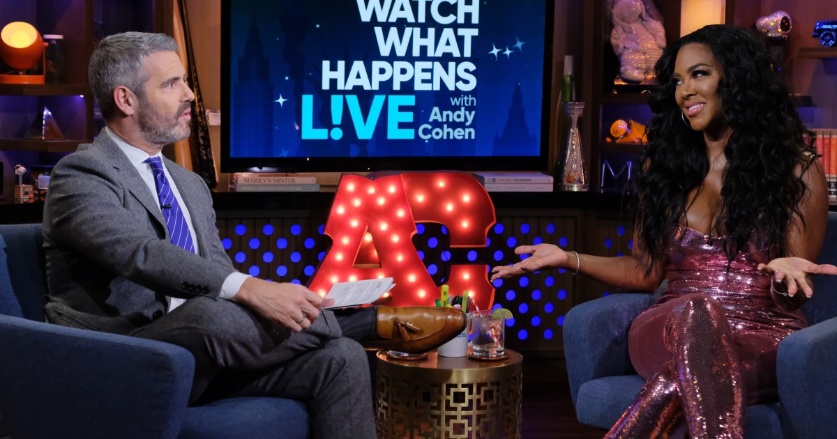 Andy Cohen a attrapé le hors-garde avec les questions du Kenya Moore