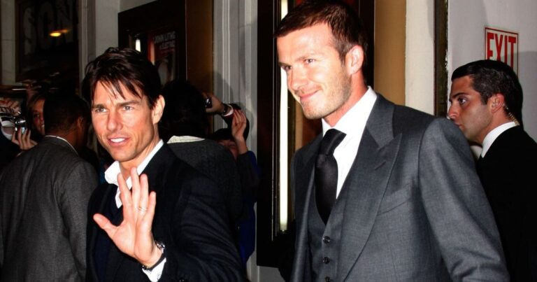 Tom Cruise a vérifié David Beckham au milieu des rumeurs de la querelle de famille, dit «Source»