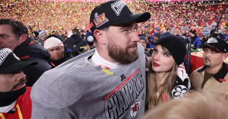 Travis Kelce montre le soutien à Taylor Swift après le rachat des maîtres