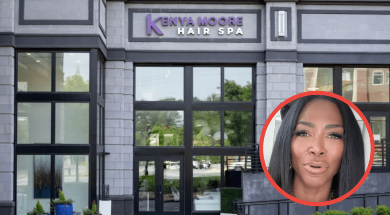 Le Kenya Moore a poursuivi le propriétaire pour 30 000 $ sur le spa de cheveux… se reproduise avec une plans de plans massive tout en faisant face à l'expulsion!
