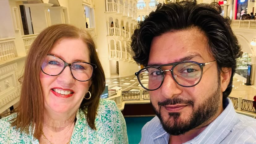 Jenny Slastten et Sumit Singh