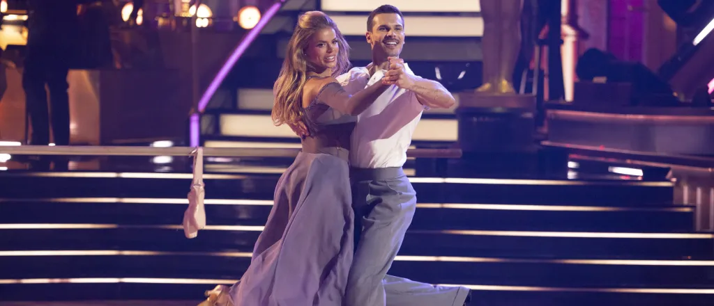 Gleb Savchenko avec son partenaire Dwts