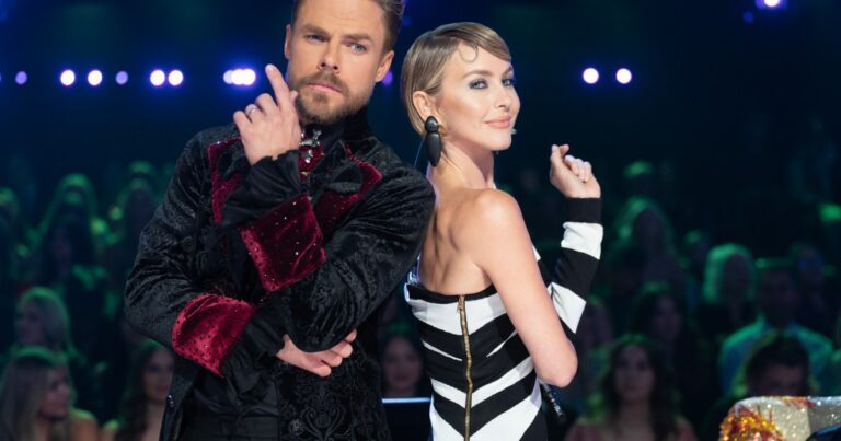 Derek et Julianne Hough de DWTS parlent de leur « rivalité fraternelle »