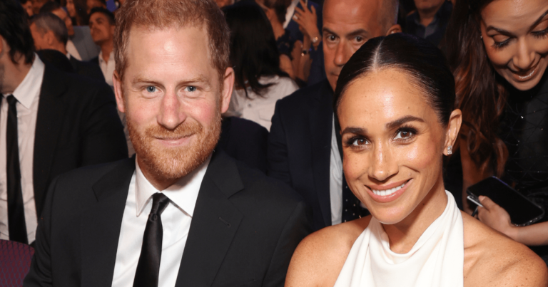 Kim Kardashian a « surpris » le prince Harry et Meghan Markle en train de mentir – Source