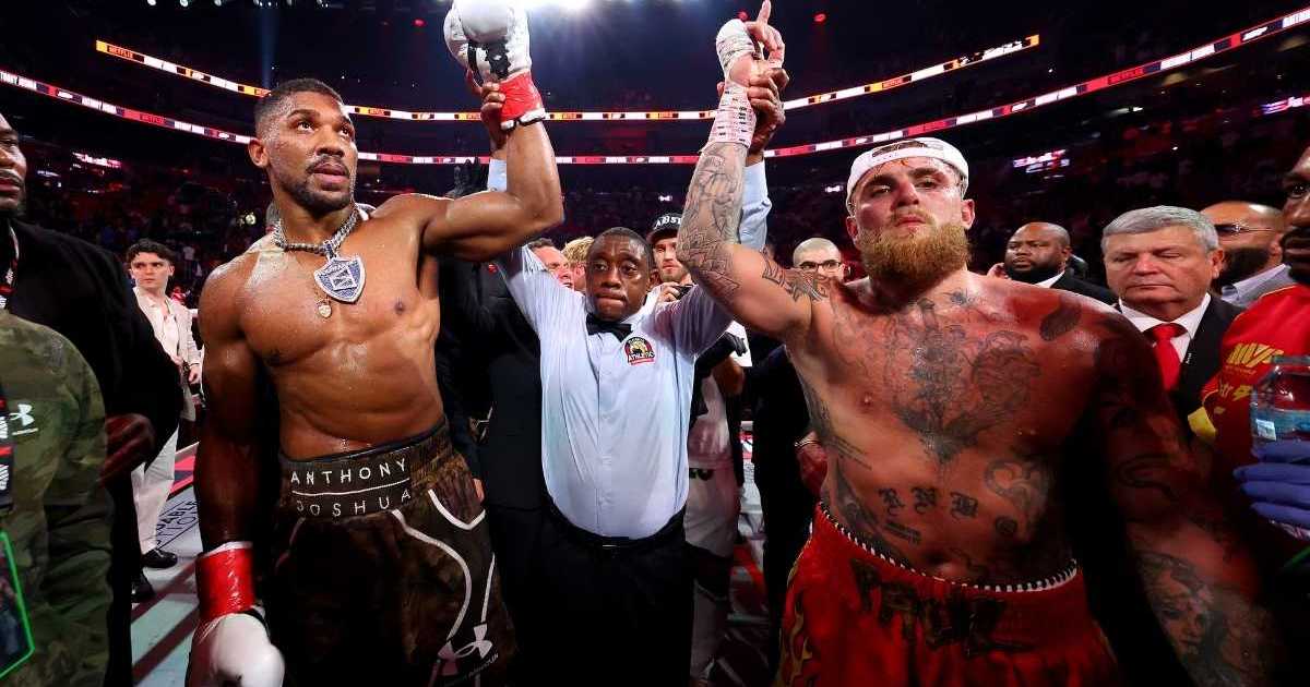 Anthony Joshua sur le fait de battre Jake Paul : "Ce n'était pas la meilleure performance"