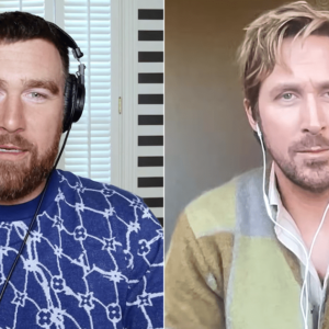 Travis Kelce dit à Ryan Gosling qu'il veut voyager sur la Lune