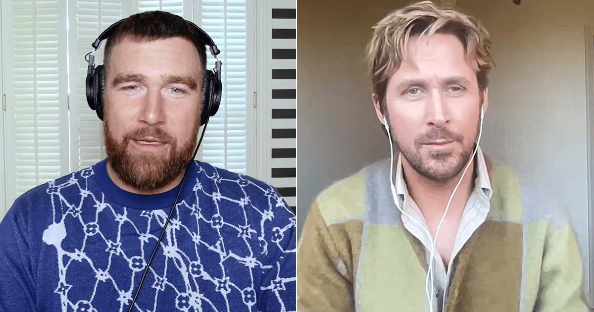 Travis Kelce dit à Ryan Gosling qu'il veut voyager sur la Lune