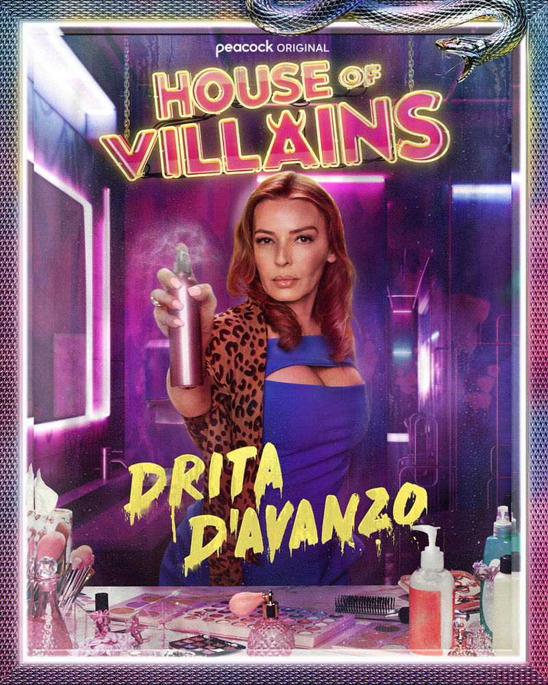 Drita D'Avanzo pour House of Villains Saison 3