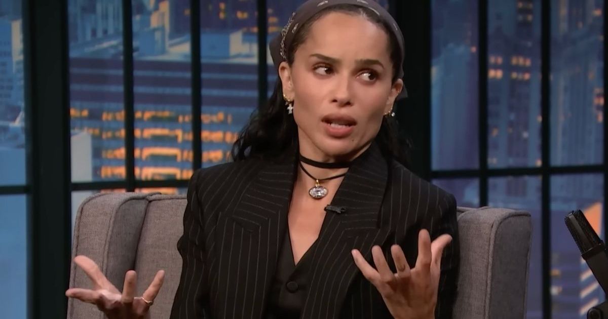 Zoë Kravitz sort avec une énorme bague de fiançailles Harry Styles