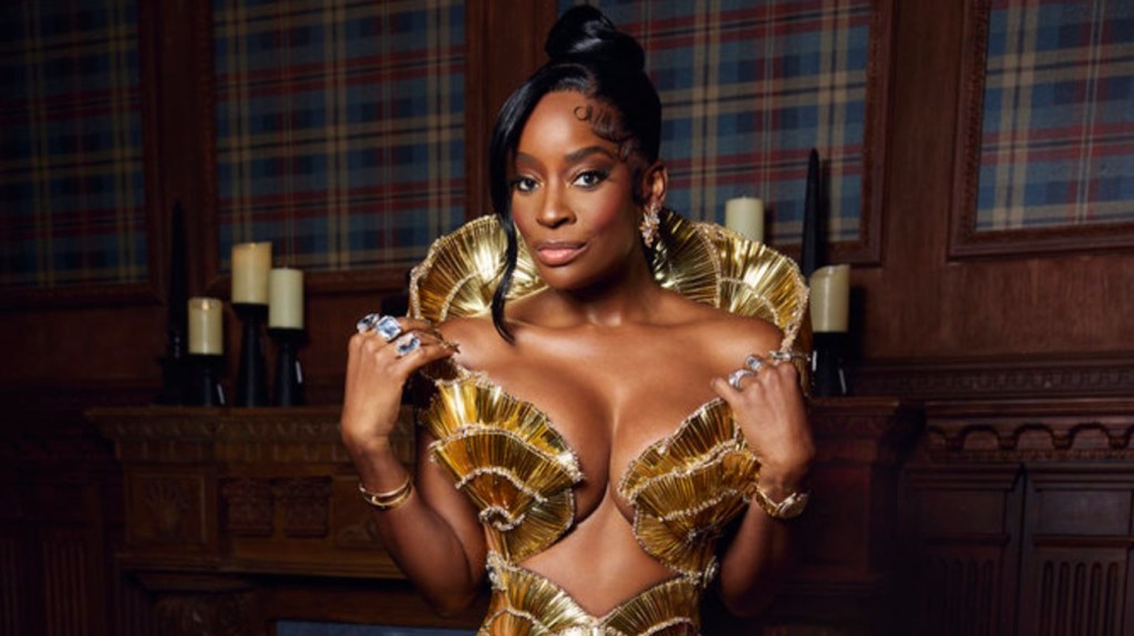 Shamea Mortin Mwangi à la réunion de la saison 17 de Real Housewives of Atlanta