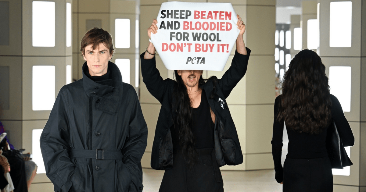 La protestation de la NYFW prend un tournant sauvage alors que le PDG du CFDA retient les militants de PETA