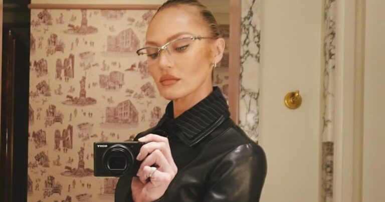 Candice Swanepoel se rapproche dangereusement du nu dans la lingerie pure Victoria's Secret